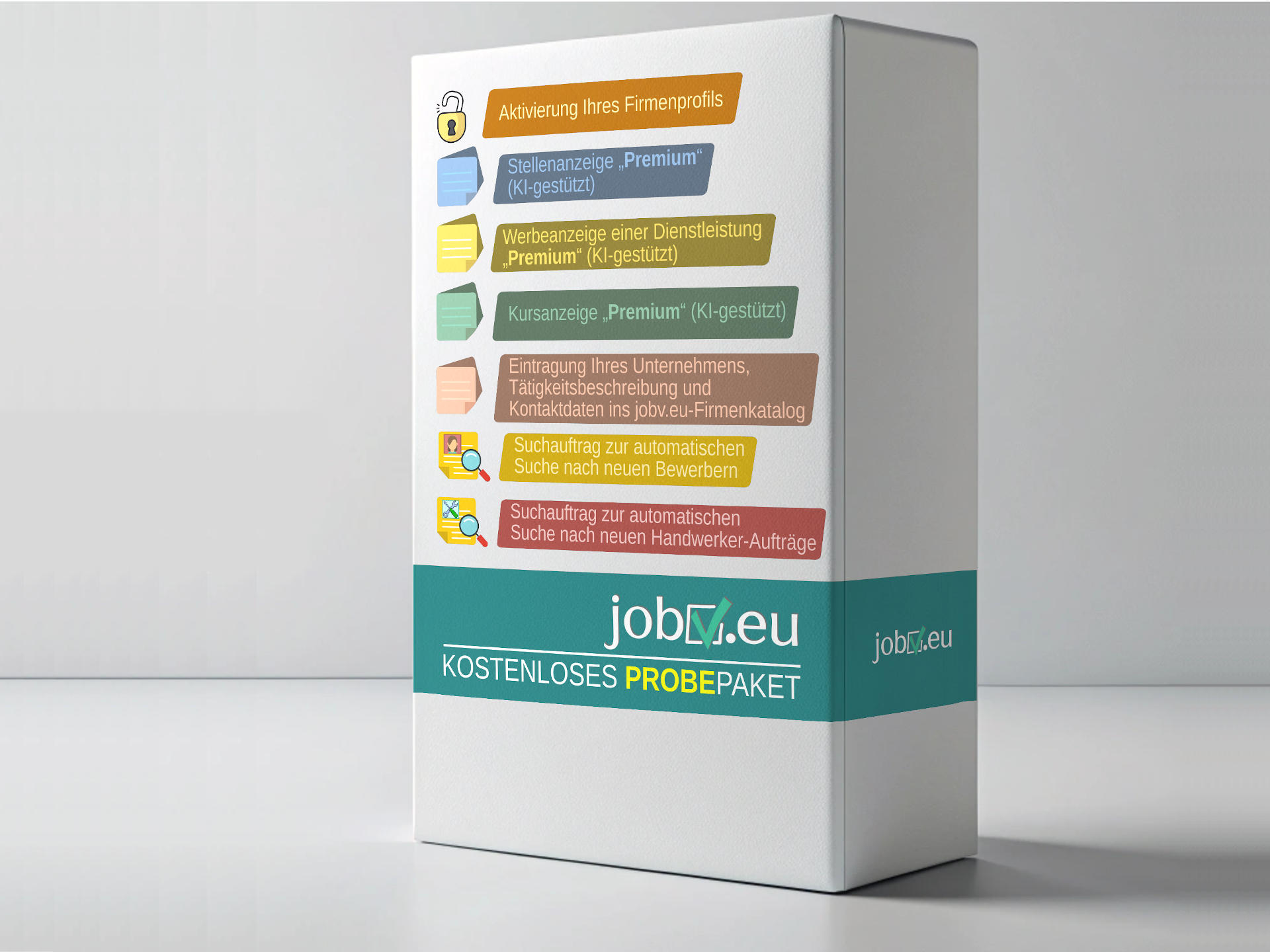 Kostenloses exklusives jobv.eu-Probepaket