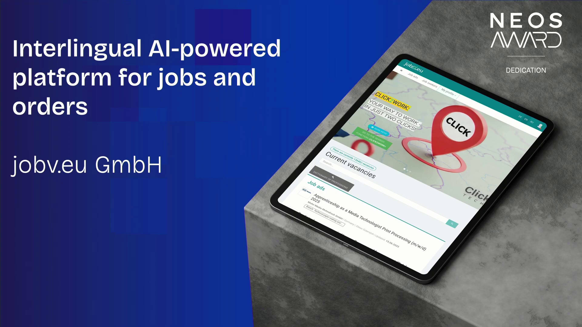 jobv.eu - Interlingual AI-powered jobs and orders platform