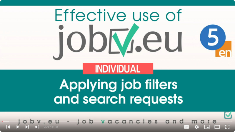 5. Apply popular tags, job filters and search orders