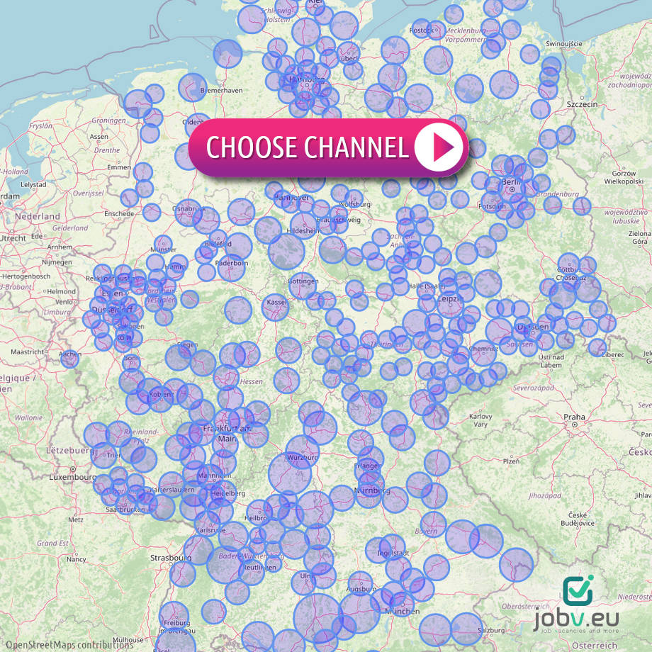 V-Channels — Telegram job channels